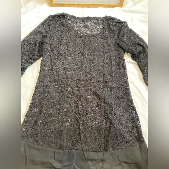 Maurice’s size medium black lace blouse - Picture 6 of 8